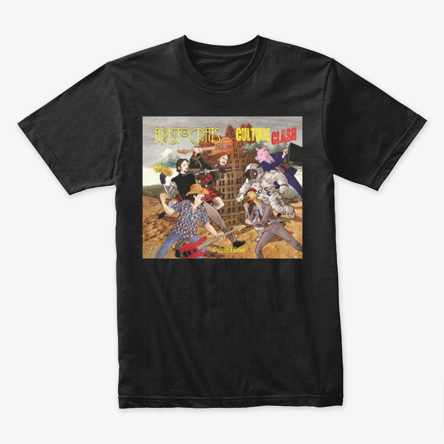 Camiseta de Algodon doble estampado Aristocrats Culture Clash