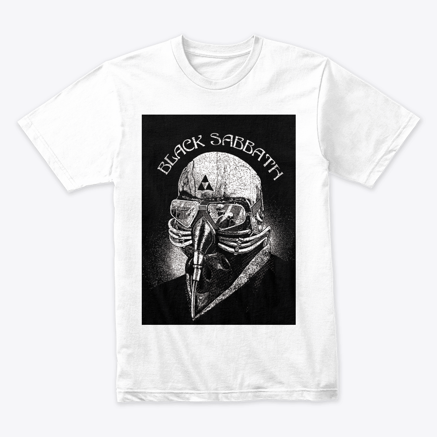 Camiseta Algodon Black Sabbath Rock Style