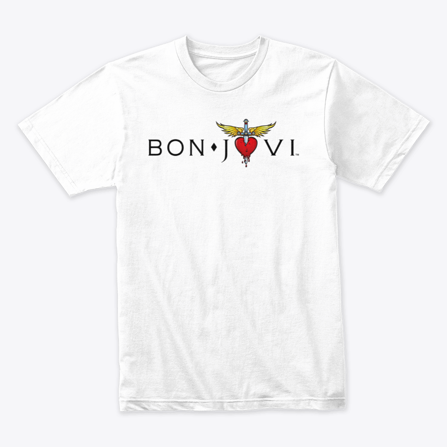 Camiseta en Algodon Rock Style Bon Jovi