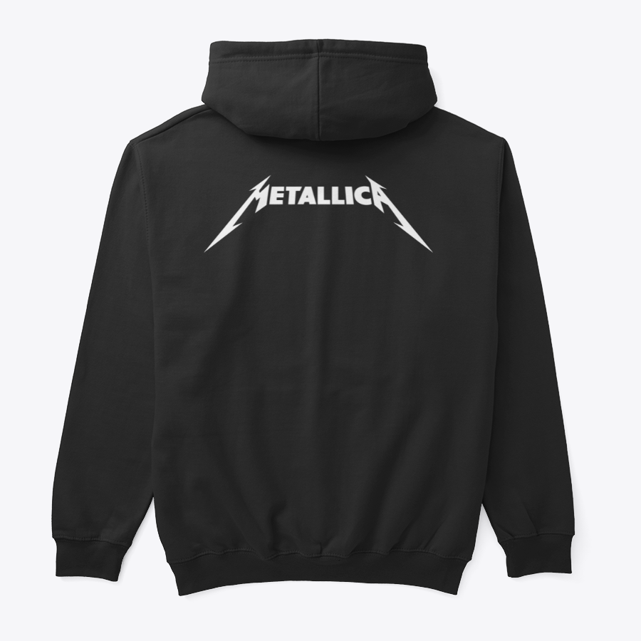 Buzo Capota Metallica doble estampado