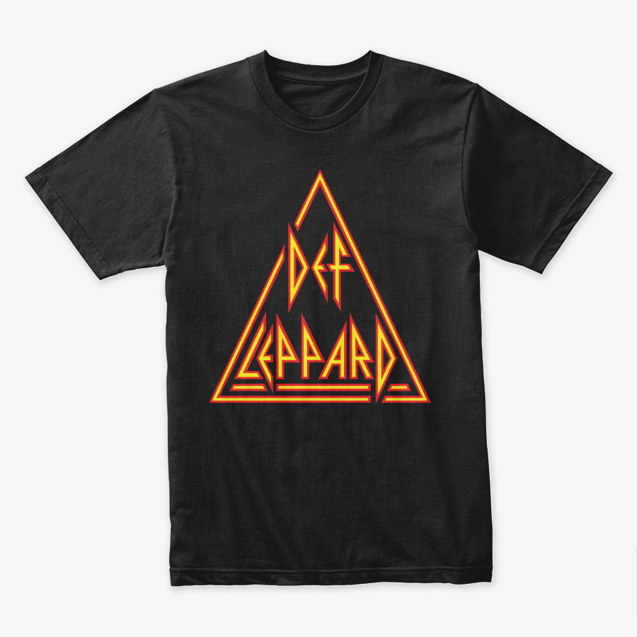 Camiseta en algodon Def Leppard Logo