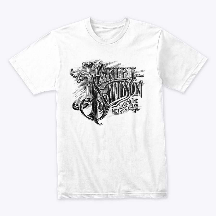 Camiseta Algodon Harley Havidson Logo Art