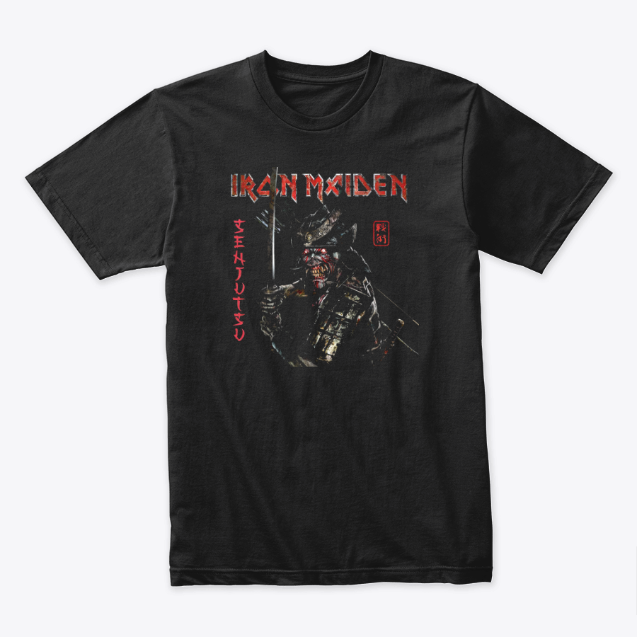 Camiseta Iron Maiden Senjutsu Ninja Label