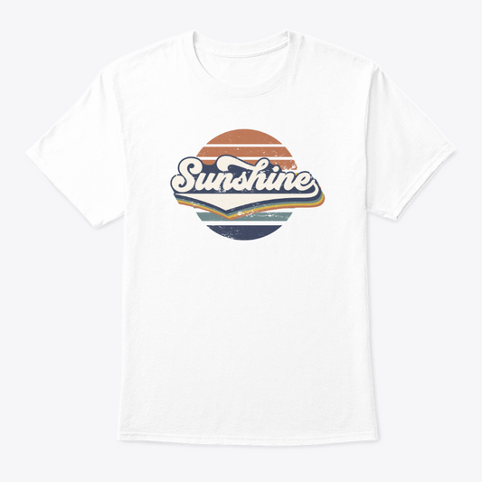 Camiseta Algodón Fashion style Sunshine Vintage