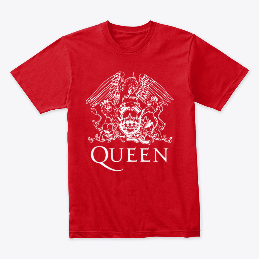 Camiseta Algodon Queen Logo Rock Style