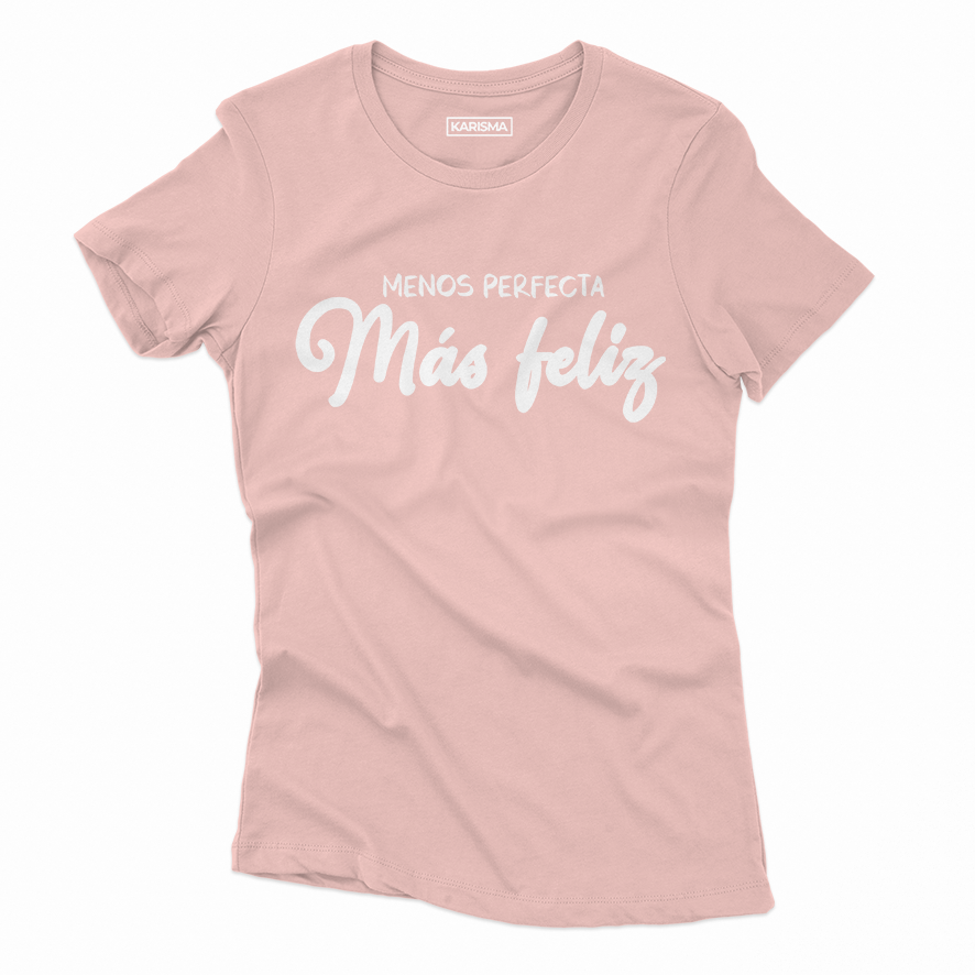 Camiseta "más feliz" Karisma Para Mujer