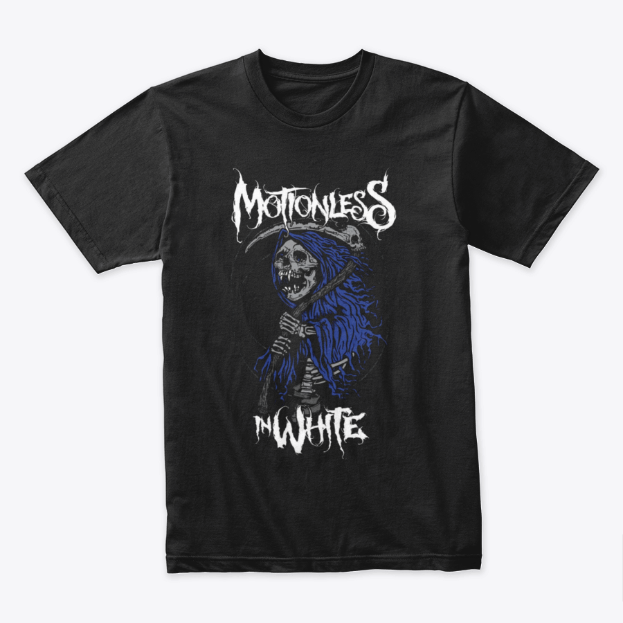 Camiseta Algodón Motionless in White Doble Estampado