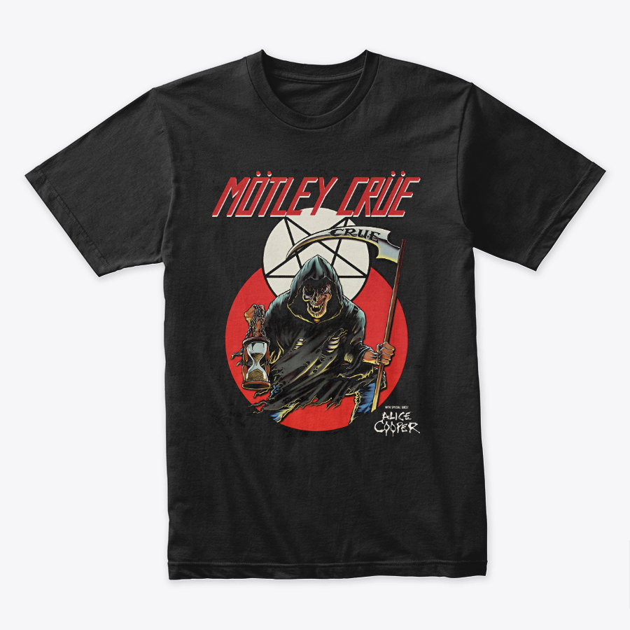 Camiseta Motley Crue Landers Center Poster 2014 doble estampado