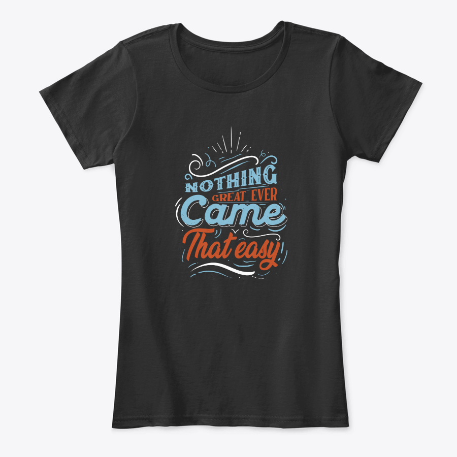 Camiseta Algodon Fashion Style Nothing Great Mujer