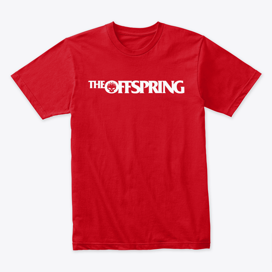 Camiseta Algodón The Offspring Logo Rock Style