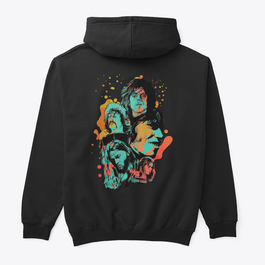 Buzo Capota Pink Floyd Doble Estampado