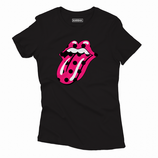 Camiseta Rolling Mouth Karisma para mujer