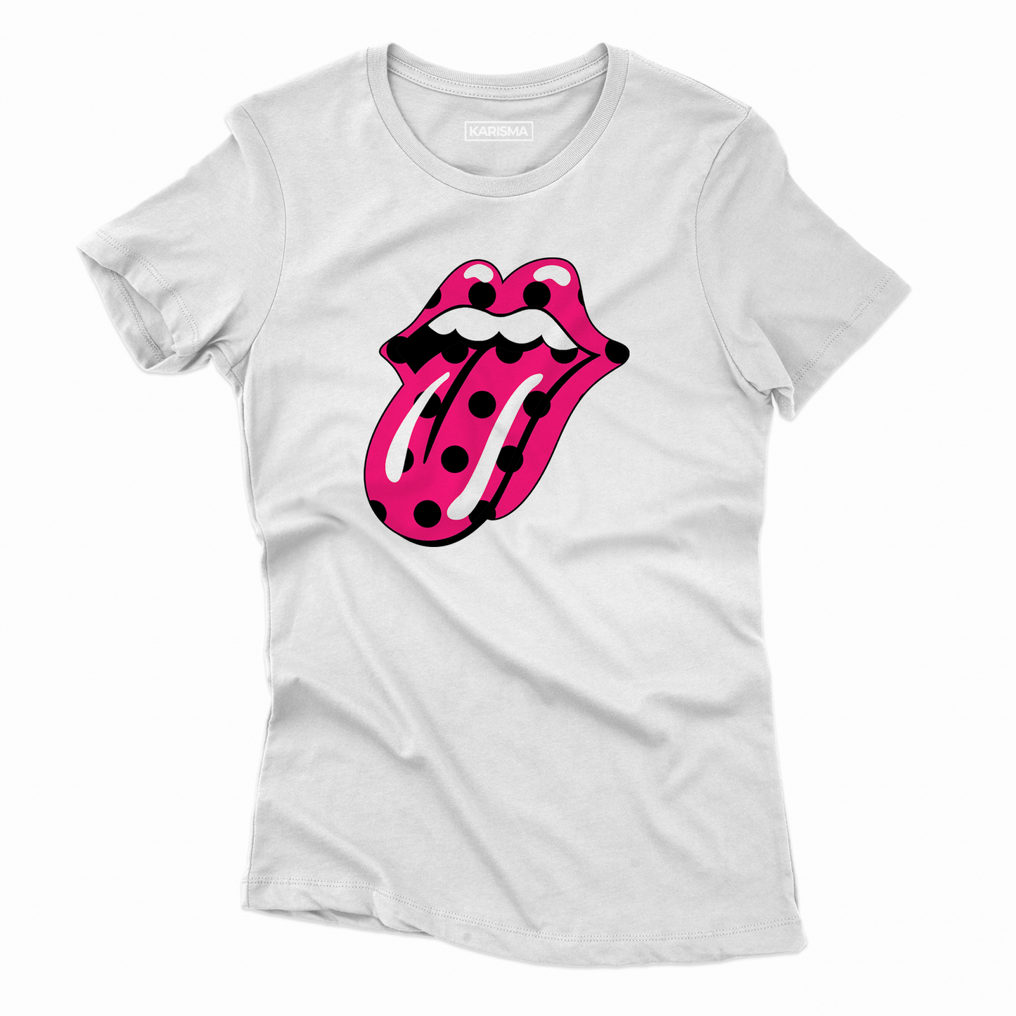Camiseta Rolling Mouth Karisma para mujer