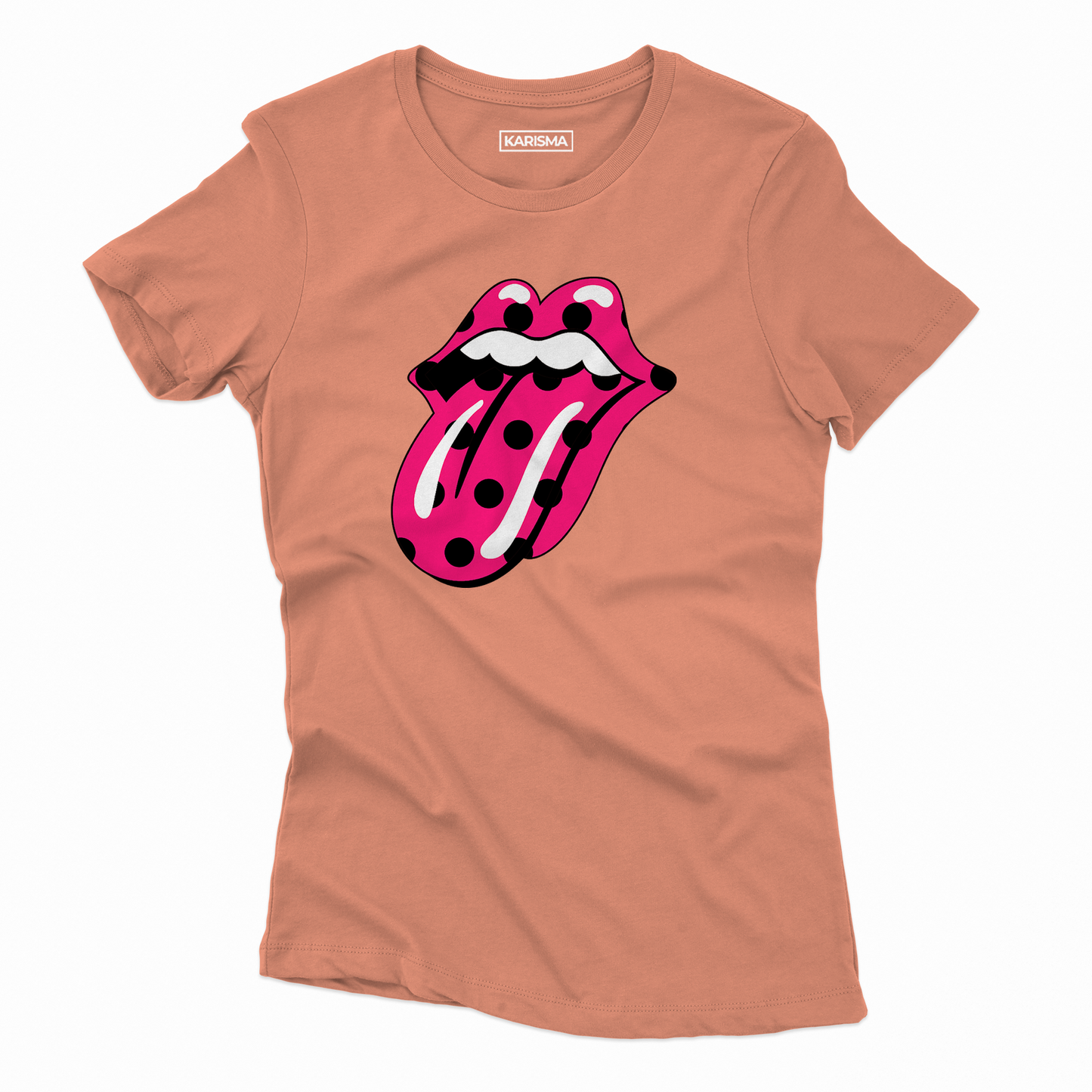 Camiseta Rolling Mouth Karisma para mujer
