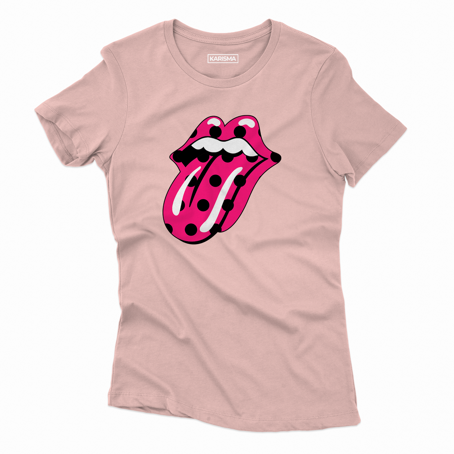 Camiseta Rolling Mouth Karisma para mujer