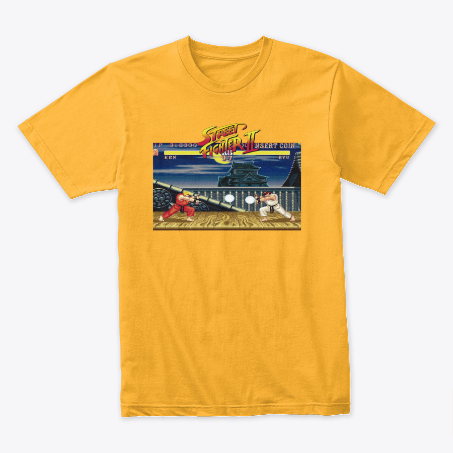 Camiseta Algodon Street Fighter Ken vs Ryu