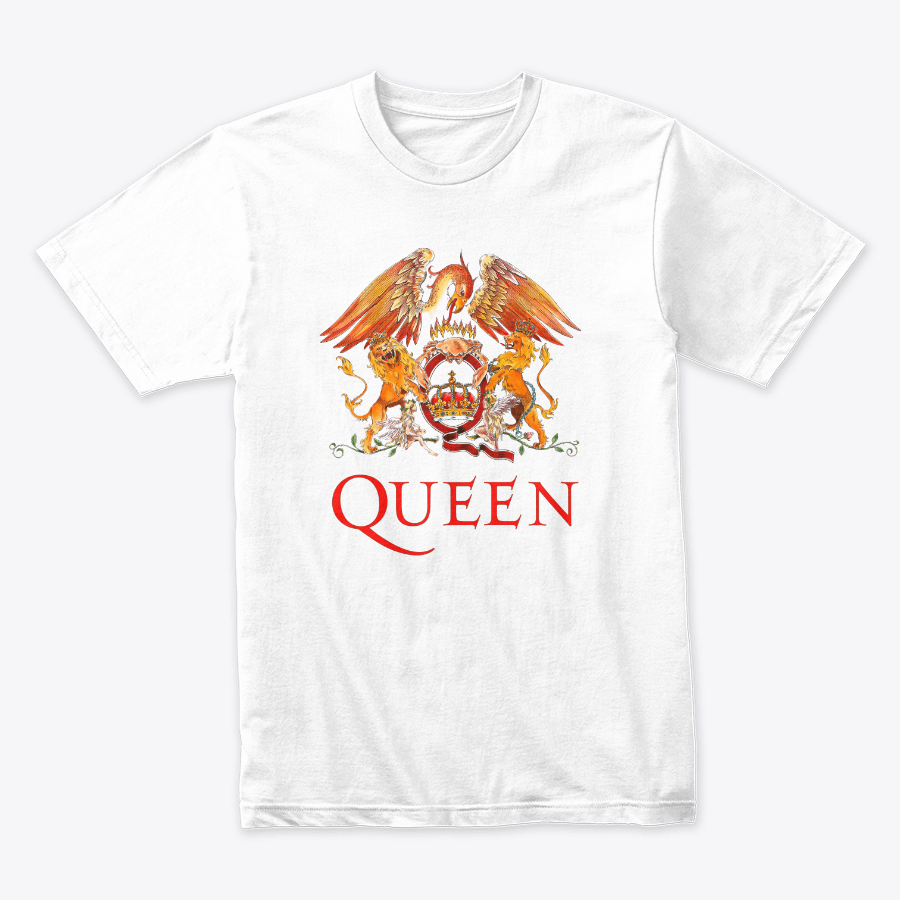 Camiseta Algodón Queen logo Rock Style