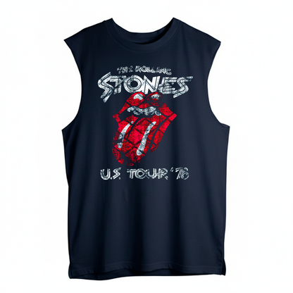 Esqueleto Manga Sisa The rolling Stones US tour 78 Rock Style