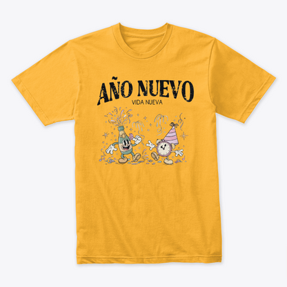 Camiseta Fin De Año, Año Nuevo Vida Nueva