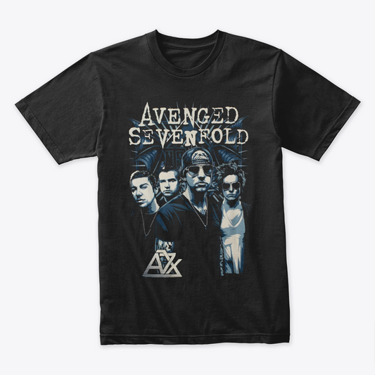 Camiseta Algodon Avenged Sevenfold Group 2