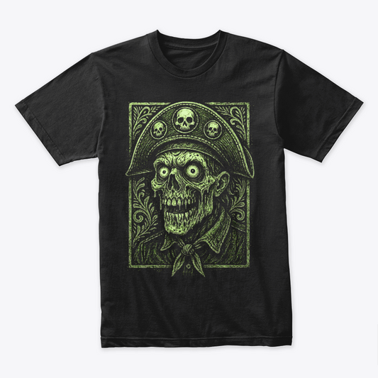 Camiseta Algodon Rob Zombie Pirata