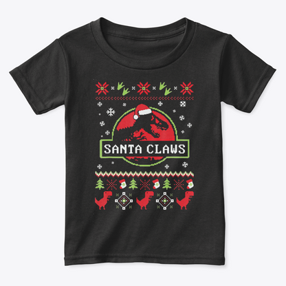 Camisetas Navideñas Familia Set de 3 Prendas Santa Claws