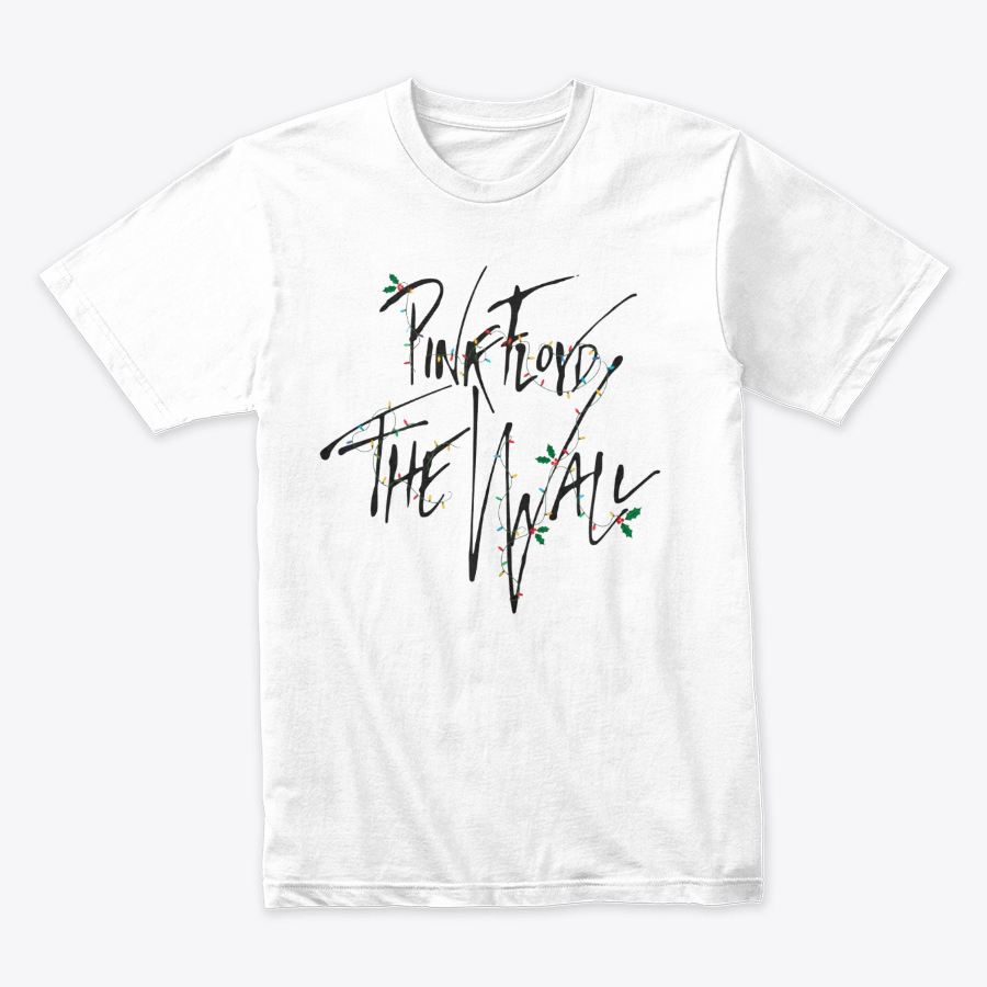 Camiseta Algodón Pink Floyd The Wall Navidad