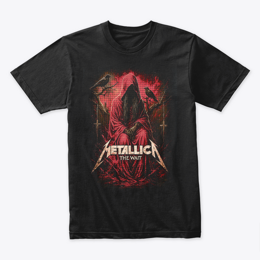 Camiseta Algodon Metallica The Wait