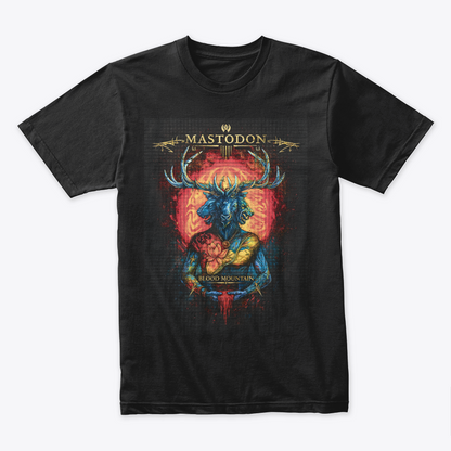 Camiseta Algodon Mastodon Blood Mountain