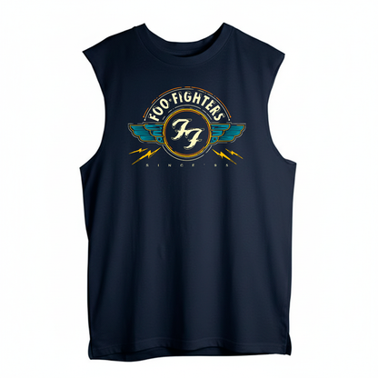 Esqueleto Manga Sisa Foo Fighters Vintage Art