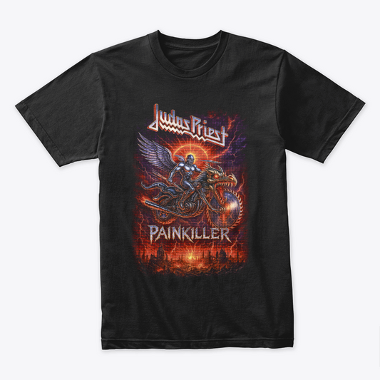 Camiseta Algodon Judas Priest Painkiller