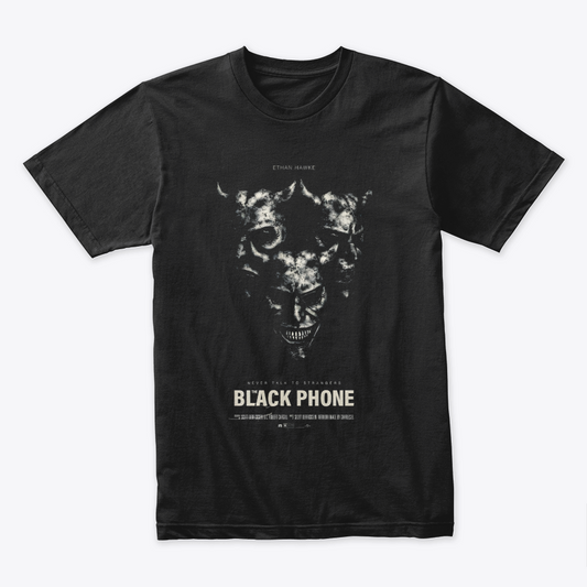 Camiseta Algodon Black Phone