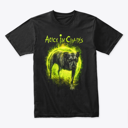 Camiseta Algodon Alice In Chains Dog