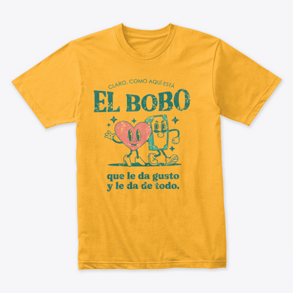 Camiseta Fin De Año Claro Como Aqui esta el bobo