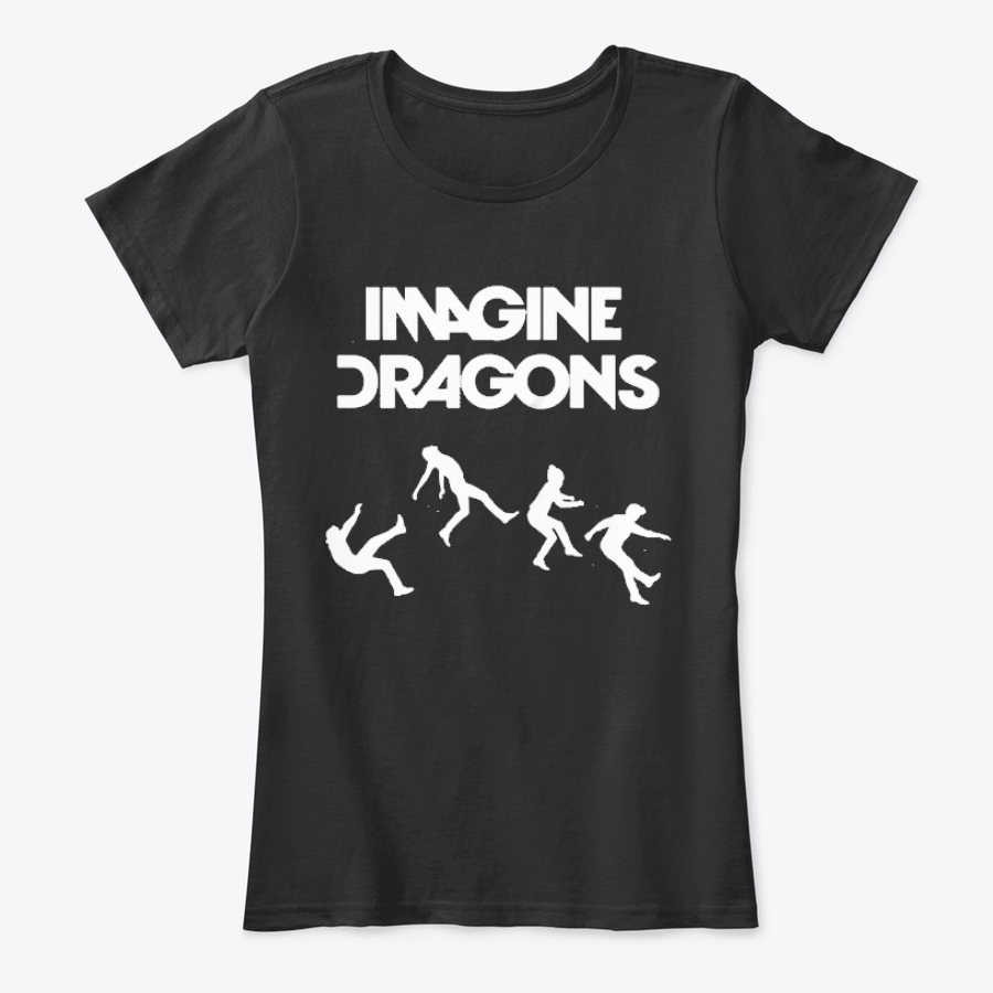 Camiseta Algodon Imagine Dragons Album Mujer