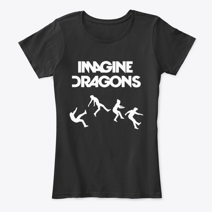 Camiseta Algodon Imagine Dragons Album Mujer