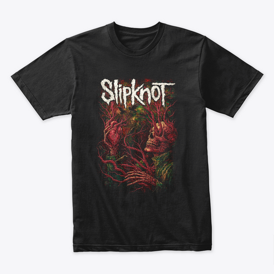 Camiseta Algodon Slipknot Heart
