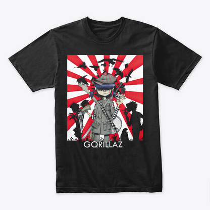 Camiseta Algodon Gorillaz Noodle