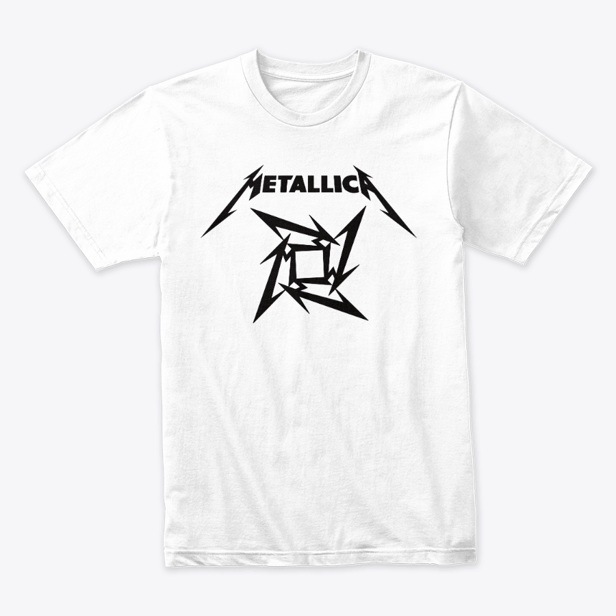 Camiseta Algodón Metallica Logo 2