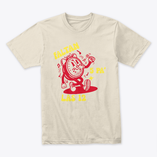 Camiseta Fin De Año Faltan 5 Pa las 12