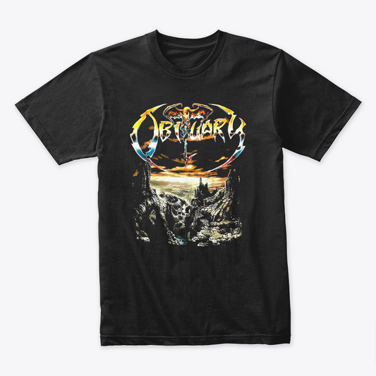 Camiseta Algodón Obituary The End Complete