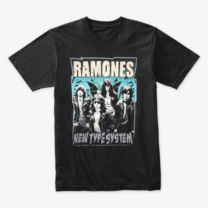 Camiseta Algodon Ramones New Type System