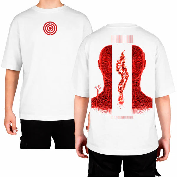 Camiseta Oversize Core Red Art 1