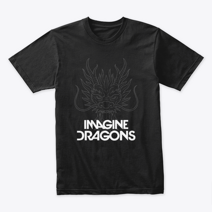 Camiseta Algodon Imagine Dragons Art 2