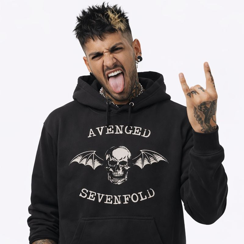 Buzo Capota Avenged Sevenfold Logo Clasico