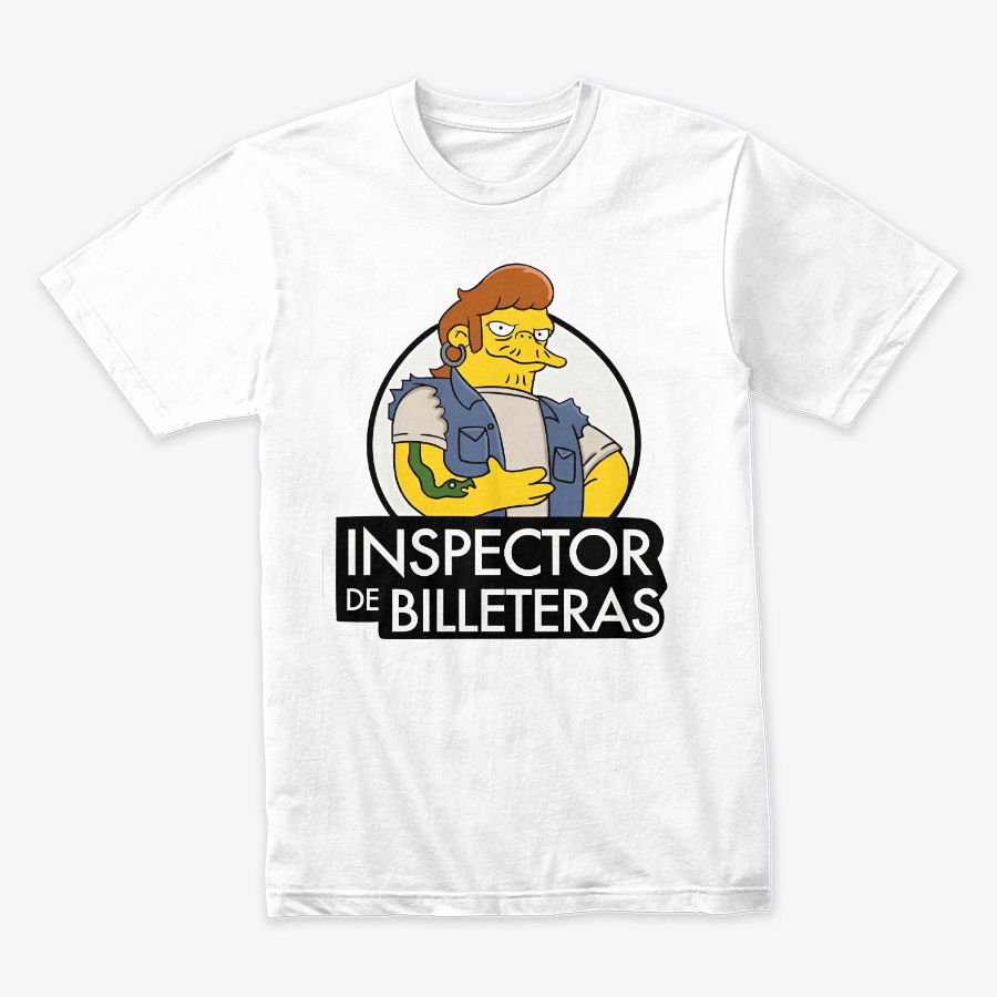Camiseta Algodon Snake Jailbird Inspector De Billeteras Style