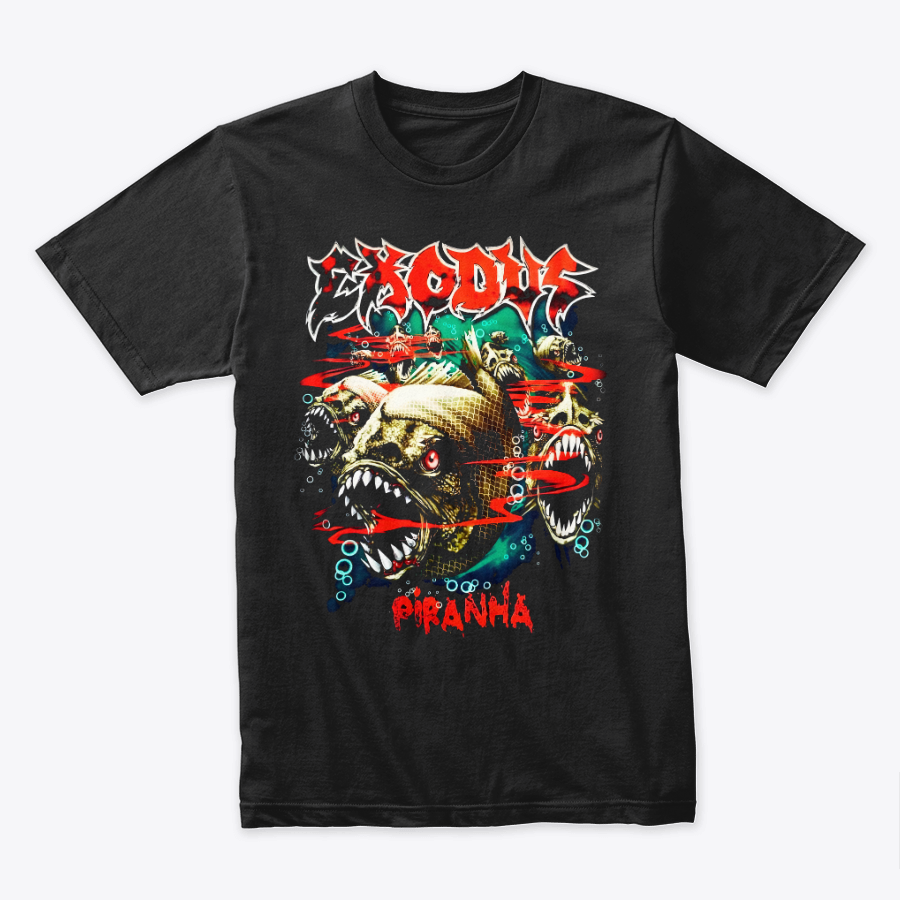 Camiseta Algodon Exodus Piranha