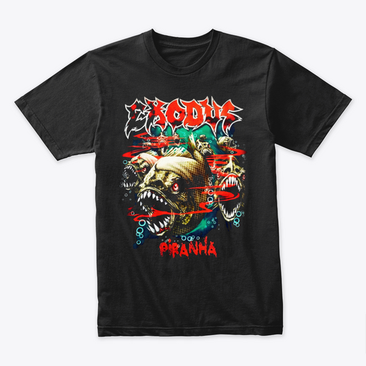 Camiseta Algodon Exodus Piranha