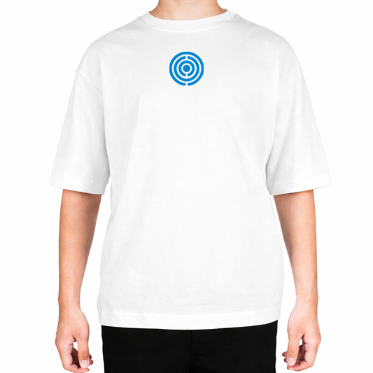 Camiseta Oversize Core Art Azul