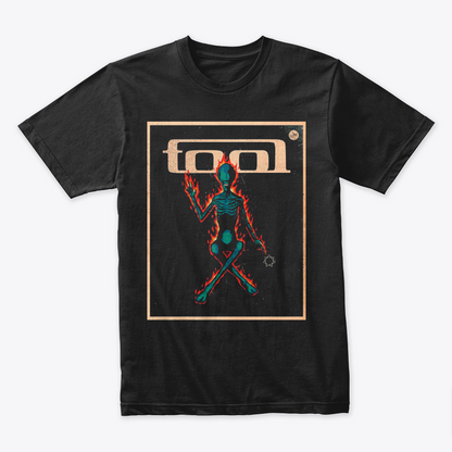 Camiseta Algodón Alien Fire Tool